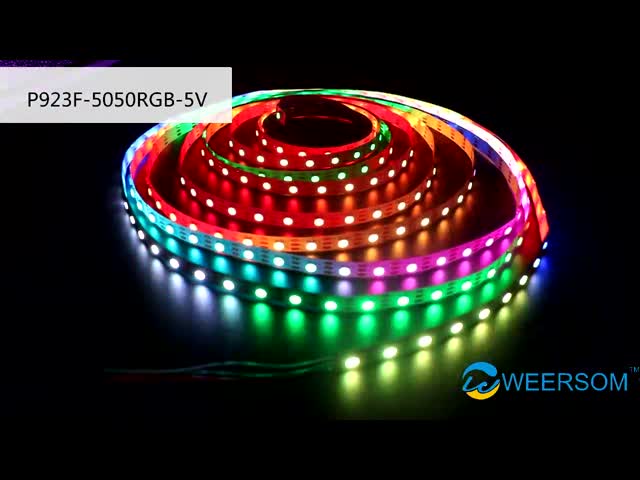 3OZ Pcb 5050 RGB LED Strip Lights 19.2W Rgb Cct 5 In 1 For Club Hotel
