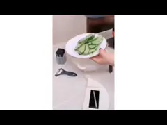 Пластиковая белизна серого цвета резца овоща корзины стока раковины многофункциональная video