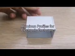 2.0mm Extruded Aluminum Profiles For Housing Electrical Enclosure Electronic Component Case