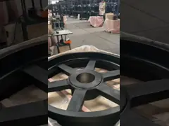 Wheel Motor V Belt Pulley Steel GG25 customized Air Compressor Pulley