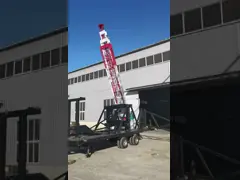 Горячая башня раскрытия гальванизирования 4g погружения быстрая, башня коровы мобильная video