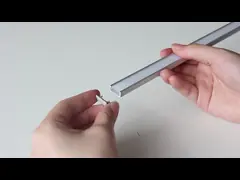 Привесное освещая алюминиевое потолочное освещение приведенное диаметра профиля 30mm video