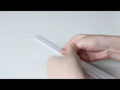 White Surface Mounted LED Profile , U Shape LED Aluminum Channel 17.4mm X 8.5mm