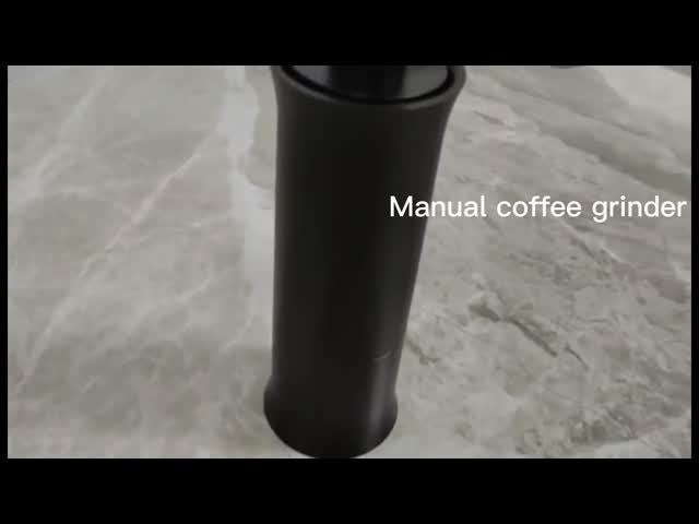 Horn shaped manual coffee grinder
