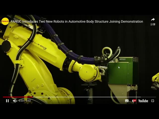 GBSのロボット柵との産業Fanucのロボット腕の一突きおよび場所M-900iB-280