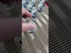 Ориентированная на заказчика сторона контейнера 20g 30g 50g опарника сливк белая стеклянная video