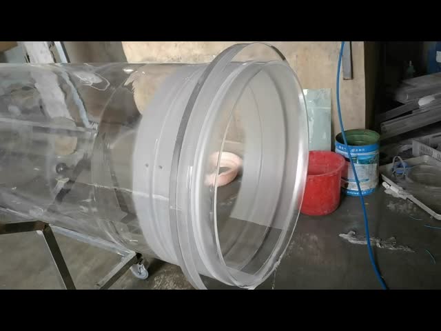 カスタム 高温耐熱 クォーツガラスチューブ 大直径