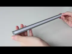 Квадратный утопленный канал прокладки СИД, утопил штранг-прессование СИД для кухонного шкафа шкафа video