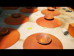 Горелка на открытом воздухе ямы огня Corten стальной ржавая на открытом воздухе для задворк video