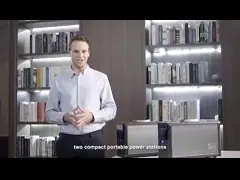 220V с батареи 1000W генератора солнечной энергии Lifepo4 решетки портативной video