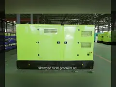 Silence enclosure 500kw Cummins diesel generator kta19 - g8 engine 625kva genset power