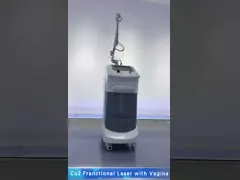 Машины лазера СО2 эрбия дерматологии машина лазера подмолаживания кожи частичной влагалищная video