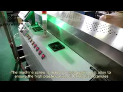 Машина штранг-прессования автоматического штрангпресса машины штрангпресса полимера ленты нейлона ПА66 пластиковая video