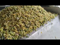 La función múltiple secó la clasificadora del color de la cámara CCD del marisco de las verduras video