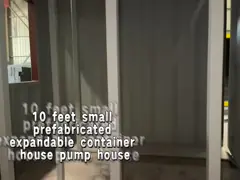 10 Feet Prefabricated Expandable Container House Pump House