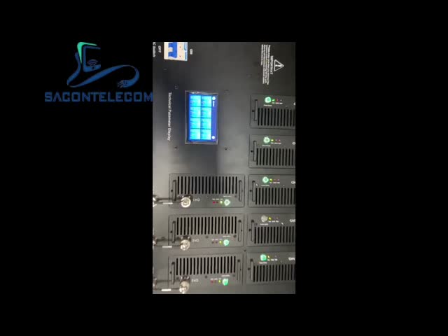 400w Mobile Phone Signal Jammer 8 Antennas 2G 3G 4G 5G GPS 500m Range Military Used