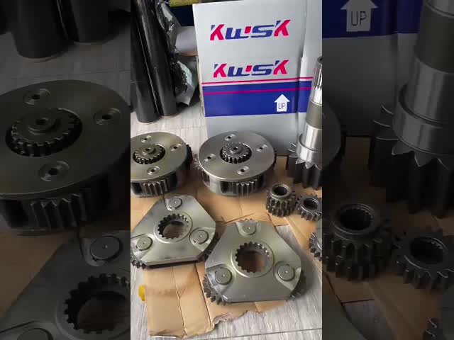 Assy SK200-8 SK210-8 YN32W01057P1 несущей коробки передач качания мотора качания экскаватора видео