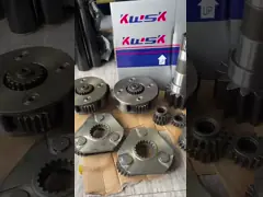 Assy SK200-8 SK210-8 YN32W01057P1 несущей коробки передач качания мотора качания экскаватора video