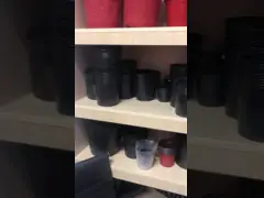 Пластмасса полипропилена 15L растет кладет сумки в мешки плантатора высоты 24cm пластиковые video