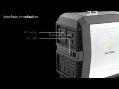 Портативная литий-ионная электростанция 346wh, солнечная энергия Австралии, мини video