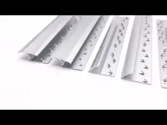 6063 почистил алюминиевый ковер щеткой к керамическому кафельному краю ковра переходной полосы video