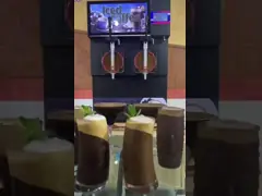 4 в 1 замороженная коктейльная ледяная машина/коктейльная машина для маргариты/машина для молочных коктейлей video