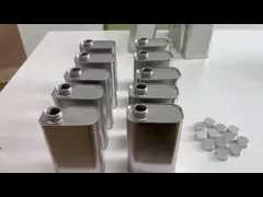 Толщина бочонка 0.21mm олова сверхмощной консервной банки масла мотоцикла квадратная video