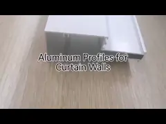 60 Series Aluminum Extrusion Curtain Wall Doors Windows Building Materials