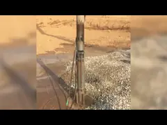 Bottom Feeding 1800rpm 10m3/Min Electrical Vibroflot  Equipment Stone Column Pile Driver