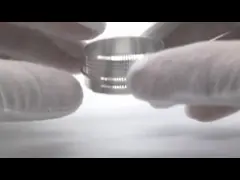 Обслуживание лазера частей анодированного алюминия цвета/красного цвета филированное ОЭМ алюминия подвергая механической обработке video