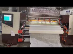 Компьютеризированный 96 дюймов стежком замка постельных принадлежностей машины Multi иглы выстегивая video