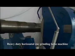 Large Horizontal Grinding Lathe Machine With Grinding Wheel