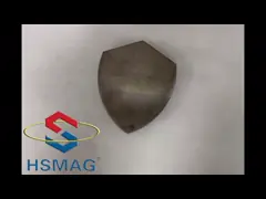 Значок формирует незаконный постоянный магнит, изготовленные на заказ магниты кобальта самария HSMAG, сильный магнит video