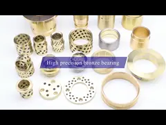 High Strength Solid Lubricants Graphite Bronze Bearing Anti Rust