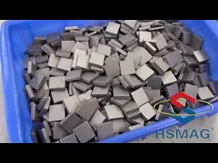 Магнит SmCo редкой земли черноты ISO прямоугольный, магнитный материал для автомобильного мотора video