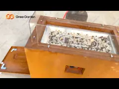 На открытом воздухе располагаясь лагерем сталь Firepit Corten плиты большого костра ямы огня деревянная video