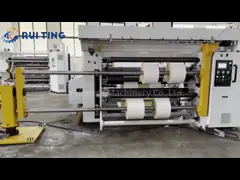 Jumbo Roll Paper Slitter And Rewinder Machine Машина для резки пленки video