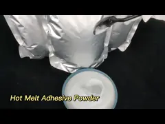 Полиуретан свободного образца горячий плавит для того чтобы напудрить слипчивый порошок TPU DTF для одежд video