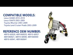 Компрессор подвеса воздуха IATF16949 для Тойота Prado 2,7 4,0 GX470 4891060020 video