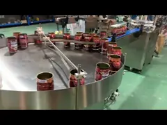 Одиночный сок шва может машина запечатывания контейнера олова машины завалки 300CPM video