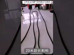 IGBT отрезало резец плазмы 120K построенный в вырезывании плазмы инвертора компрессора воздуха трехфазном video