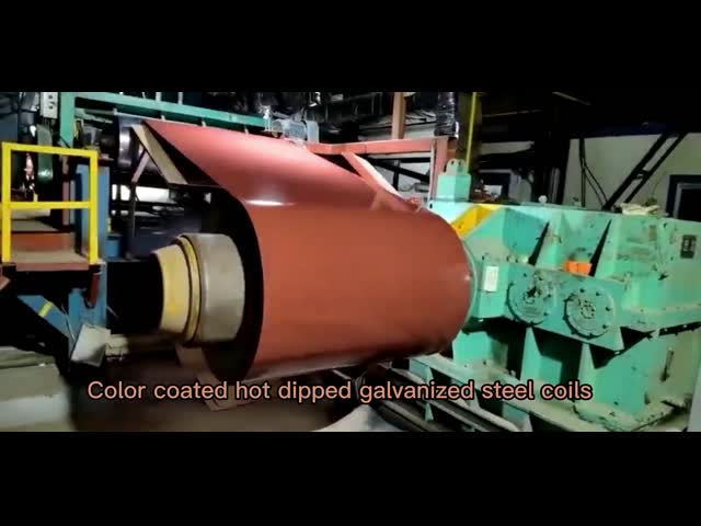 Ral Colors Astm A653 Prepainted Galvalume Steel Coil