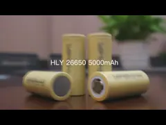 Ион лития батареи возможности 5000mah 26650 высокого темпа для электрических велосипедов video