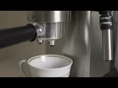 кафе трамбовки силы иглы кофе эспрессо ручки 49.5Mm деревянное video