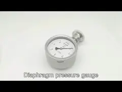 Манометр 6bar диафрагмы манометра газа нержавеющей стали AFK дифференциальный video