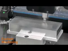 Изготовленное на заказ алюминиевое обслуживание CNC металла обслуживаний CNC филируя video