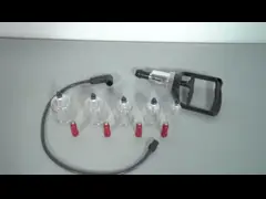 Grupo colocando de Kit Portable Facial Face Massage 4pcs da terapia do vácuo do Oem