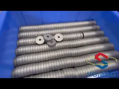 Мультипольные радиально намагниченные магниты счетчика воды SmCo магнитов кольца video