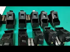 Изготовленный на заказ CNC подвергал части робота металла промышленные и коммерческое использование механической обработке video