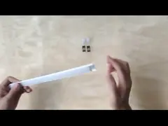 Гибкий Сгибаемый алюминиевый профиль СИД, канал СИД держателя штранг-прессования поверхностный video